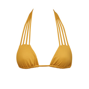 Chillax Bikini Top in Honey - Tuhkana