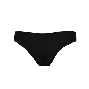 Lush Bikini Bottom in Black - Tuhkana
