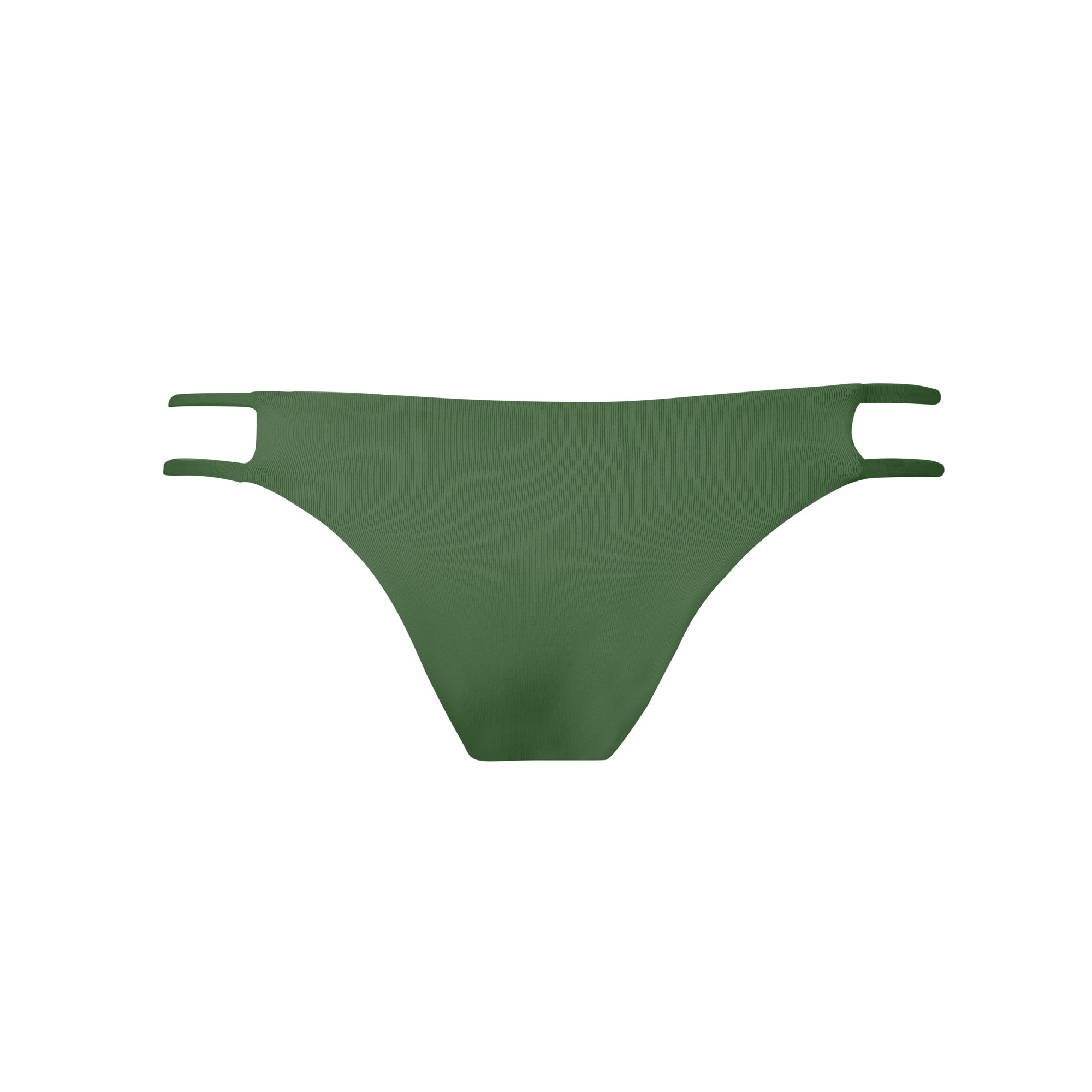 Tingle Bikini Bottom in Olive - Tuhkana